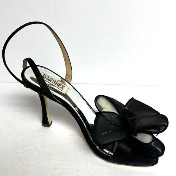 Badgley Mischka Women's Nessie Sandal Black Size 9 M - Picture 2 of 6